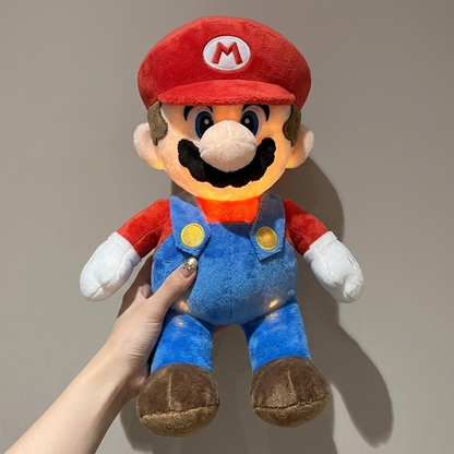 Peluches que Respiran Mario y Luigi Bros