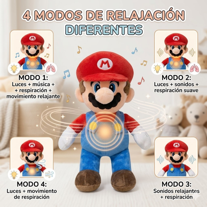 Peluches que Respiran Mario y Luigi Bros